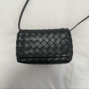Bottega Venetta Interaccio Mini Bag Black